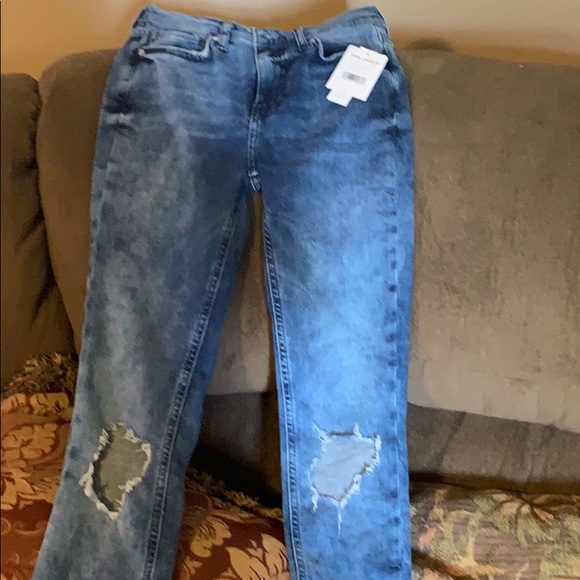 NWT Free People busted knee jeans - Picture 7 of 7